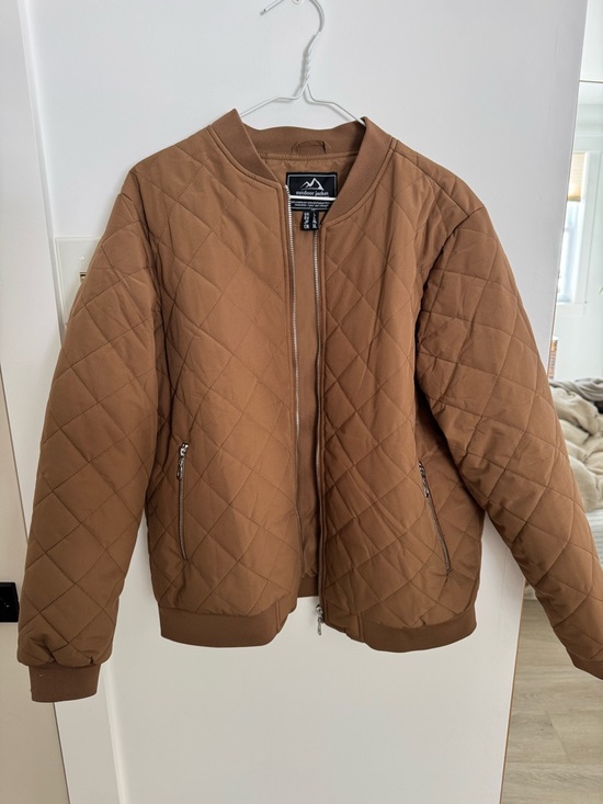 outdoor jacket Other - Quilted Bomber Jacket in Brown - outdoor  research